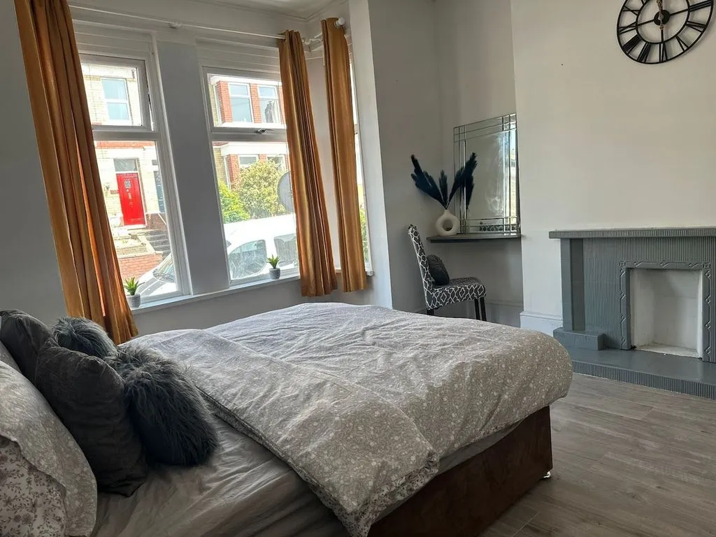 Elegant serviced accommodation interior